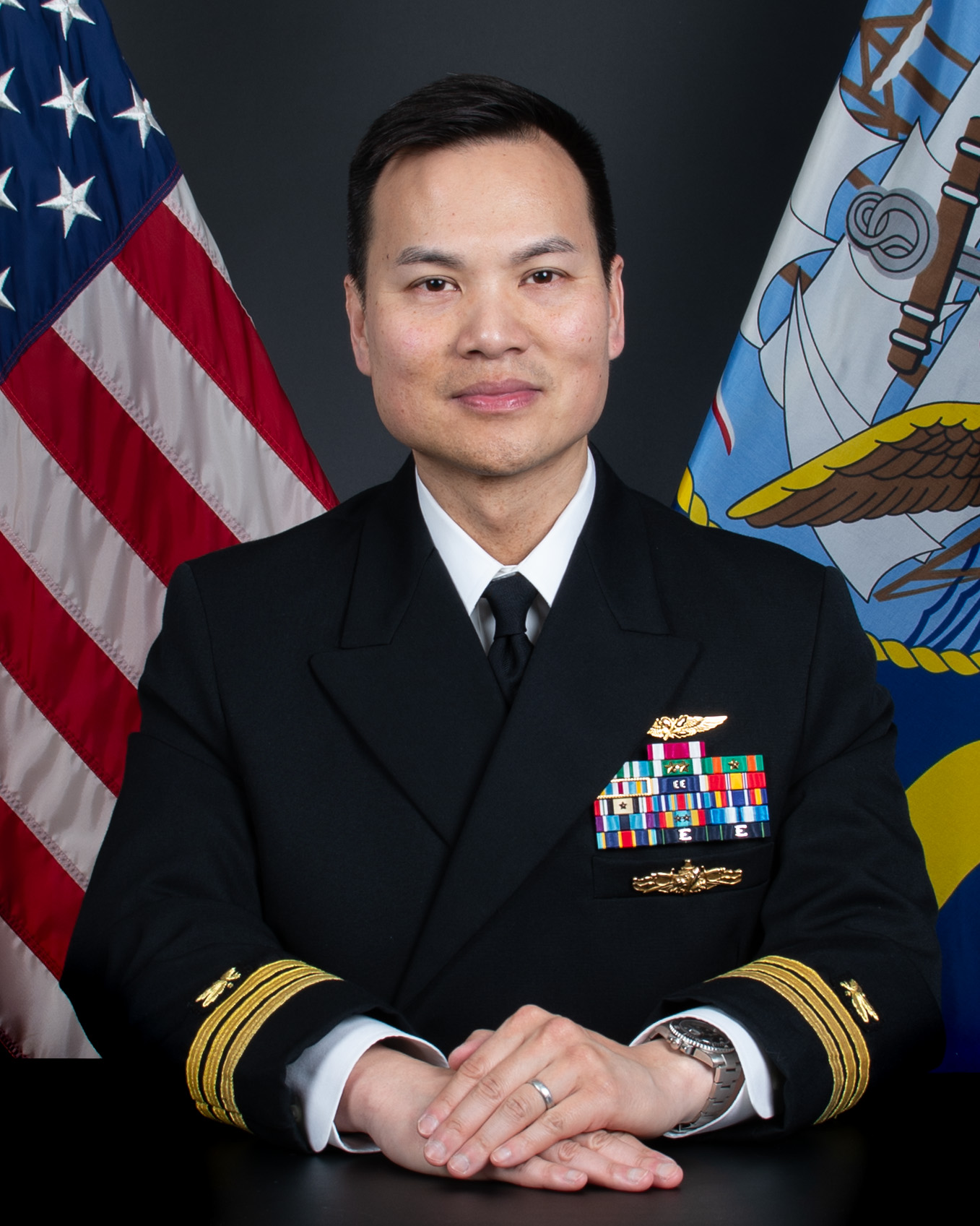 Cmdr. Long Tran, SC, USN, Commander